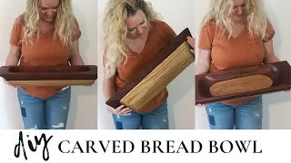 How I Power Carved a Bread Bowl