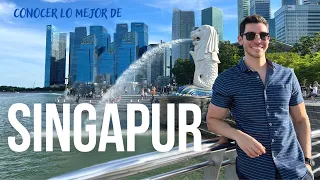 SINGAPUR  🇸🇬 Visitar lo mejor de Singapur 2024 🤩 Los lugares que DEBES conocer