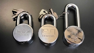 [391] Unican Tubular Core Round Body Padlock Picked