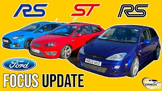 Which is the FAVOURITE of my Ford Focus RS Mk1, ST Mk2 & RS Mk3?