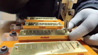 Process of Making Harmonica in Korean Factory