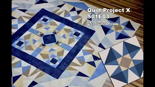 Patchwork Quilt Project - Tutorial S01E03 - LizaDecor.com