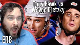 SO MANY WORLD RECORDS!! Tony Hawk vs Wayne Gretzky. Epic Rap Battles of History [Reaction]