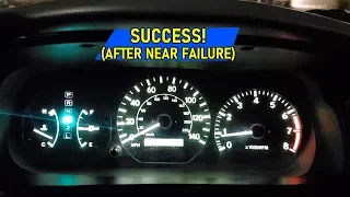 Angelo Changes 2000 Toyota Camry Lights in Dash, AC, Gear Shifter, & Trunk