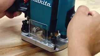 Оптимальная комплектация ручного фрезера для столярных работ домашнему мастеру MAKITA RP0900