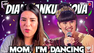 DIANA ANKUDINOVA CAN SING ANYTHING - Mom, I'm dancing (Stereo) REACTION