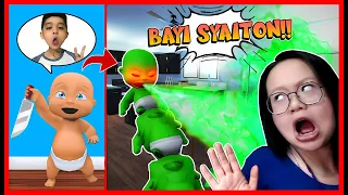 NGERJAIN MOMON !! BAYI ATUN BERUBAH MENJADI BAYI SYAITON !! Feat @sapipurba