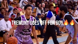 Tremont Waters DROPS 60 in PRO-AM GAME!!😱BOSTON CELTIC PG puts on a SHOW!