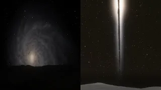 Views from Different Galaxies (Simulation)