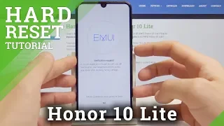 How to Hard Reset Honor 10 Lite - Bypass Screen Lock