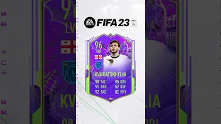 Khvicha Kvaratskhelia 🇬🇪 FIFA 23 Ultimate Team History #shorts