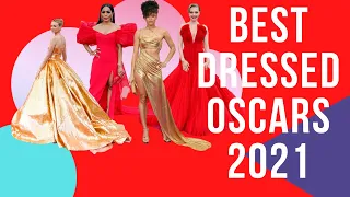 Oscars 2021: Red carpet at the Academy Awards The best-dressed awards