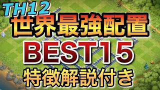 世界大会の配置トップ15リンク配布！個人的なプチ解説付き