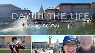 Day In The Life || 10/28/23 || Band Championship and Hindu Temple ||