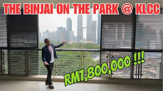 RM7,800,000 | THE BINJAI ON THE PARK @ KLCC | 3218 SQFT | FREEHOLD | PARTIAL FURNISHED | LUXURY
