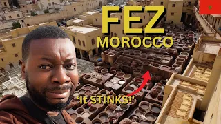 SHOCKING First impressions of FEZ MOROCCO | WORLD LARGEST MEDINA