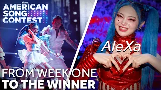 AleXa's Entire Journey From Contestant To Crowned Winner | American Song Contest