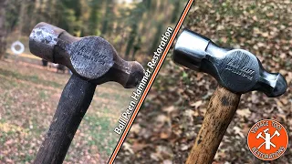 $1 Ball Peen Hammer Restoration | ASMR Tool Restoration