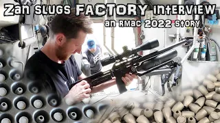 Zan Slugs (Airgun Slugs) + FACTORY INTERVIEW !! - Long Range Accurate Air Rifle Slugs - RMAC 2022