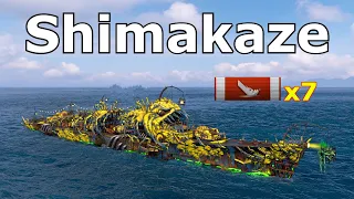 World of WarShips Shimakaze - 7 Kills 287K Damage