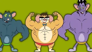 Rat A Tat - Muscular Dog and Mice Wrestlers - Funny Animated Cartoon Shows For Kids Chotoonz TV