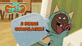 Dressed like a dog | Zip Zip English | Full Episodes | 2H | S1 | Cartoon for kids