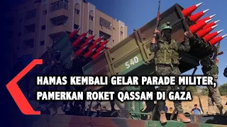 Hamas Kembali Gelar Parade Militer, Pamerkan Roket Qassam di Gaza