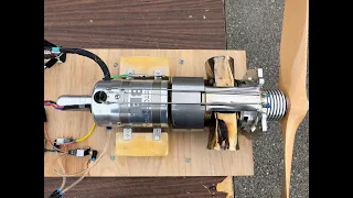 JetCentral Turbo Prop Turbine first start up part 3