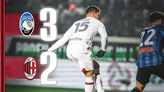 Defeat in stoppage time | Giroud and Jović goals | Atalanta 3-2 AC Milan | Highlights Serie A