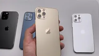 Iphone 12 Pro All colors comparison & hands on ⚡⚡⚡