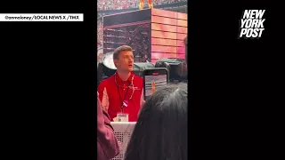 ‘Eras Tour’ security guard who went viral for singing along to Taylor Swift is fired