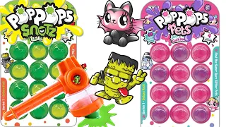 Smashing Open Slime Filled Pop Pops Pets Surprise Toys!!
