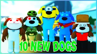 How To GET - ALL NEW 10 DOGS in Find The Dog Morphs - ROBLOX