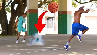 Exploding Basketball Prank!