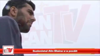 Iluzioniustul Alin Blaine s-a pocăit