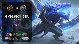 Renekton Mid vs Yasuo - NA Master Patch 14.8