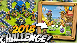 Spam Edrags to EASILY 3 Star the 2018 Challenge! (Clash of Clans)