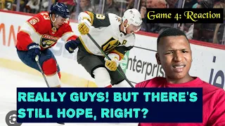 AFRICAN REACTS to Golden Knights @ Panthers; Game 4, 6/10 | NHL Playoffs 2023 | Stanley Cup Final