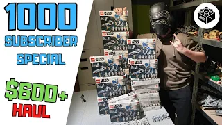 1000 SUBSCRIBERS! THANK YOU!!! | Huge LEGO 501st Army Haul 📦 #5 (2021)