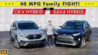 ULTIMATE MPG's! -- 2020 Honda CR-V Hybrid vs. 2020 Toyota RAV4 Hybrid: Comparison