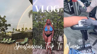Going On A Spontaneous Trip To Miami - Vlog