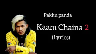 Kaam Chaina 2 (Lyrics) = Pakku Panda