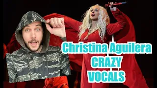 Christina Aguilera - Crazy Vocals (Reaction)
