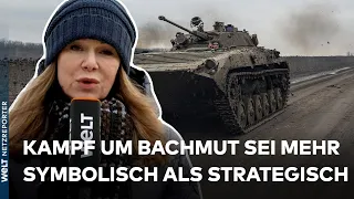 "SCHLACHTHAUS" IN BACHMUT: Erste ukrainische Truppen ziehen sich wohl zurück | WELT NEWS