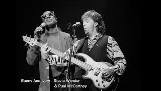 Ebony And Ivory - Stevie Wonder & Paul McCartney (1982) Audio HQ