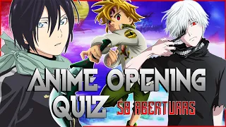 Anime Opening Quiz - 50 ABERTURAS (Easy - Very Hard)