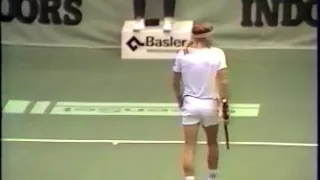 Basel 1980 F Lendl vs. Borg 4/4