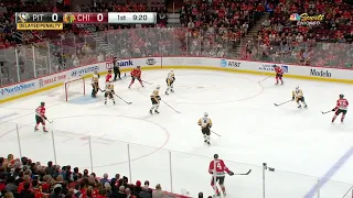 Penguins vs Blackhawks. Game highlights. November 9, 2021