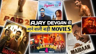Ajay Devgn Upcoming Movies 2024/2025 || 10 Biggest Ajay Devgan Upcoming Movies Shaitaan To Singham 3