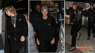 Justin Bieber throws star-studded party at The Nice Guy in Los Angeles